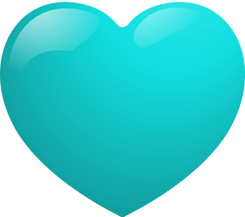GREEN HEART PNG